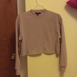Crop top sweater